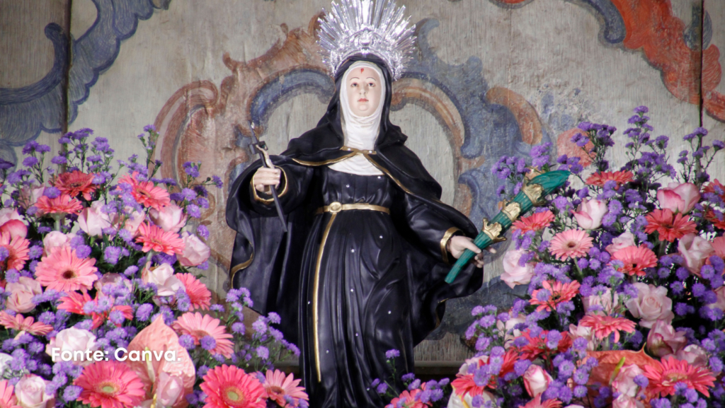 Santa Rita de Cássia. Fonte: Canva.