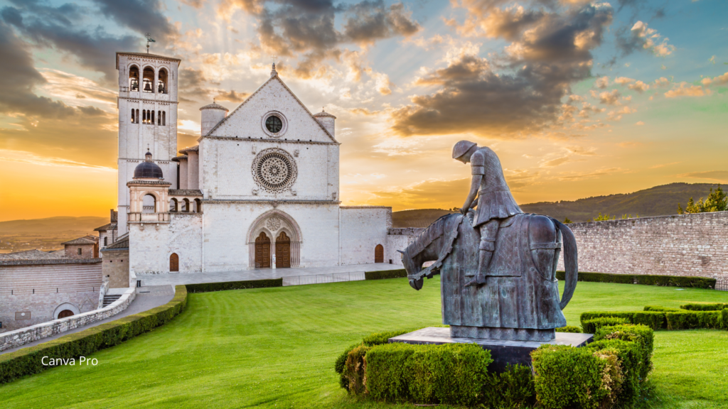 Basílica de São Francisco de Assis, Assis. Fonte: Canva.