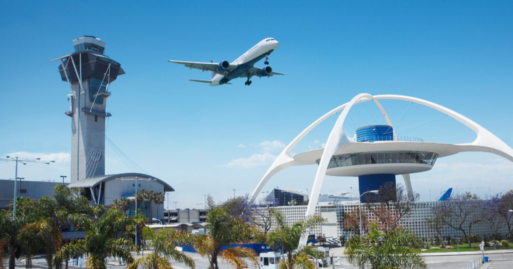Aeroporto Internacional de Los Angeles_Fonte: Canva.
