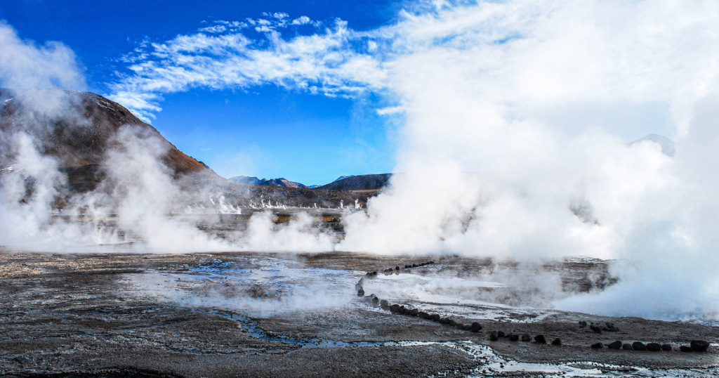 Gêiseres del Tatio. Fonte: Canva.