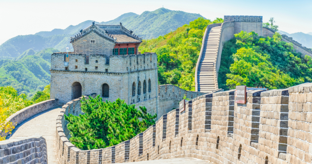 Muralhas da China. Fonte: Canva.