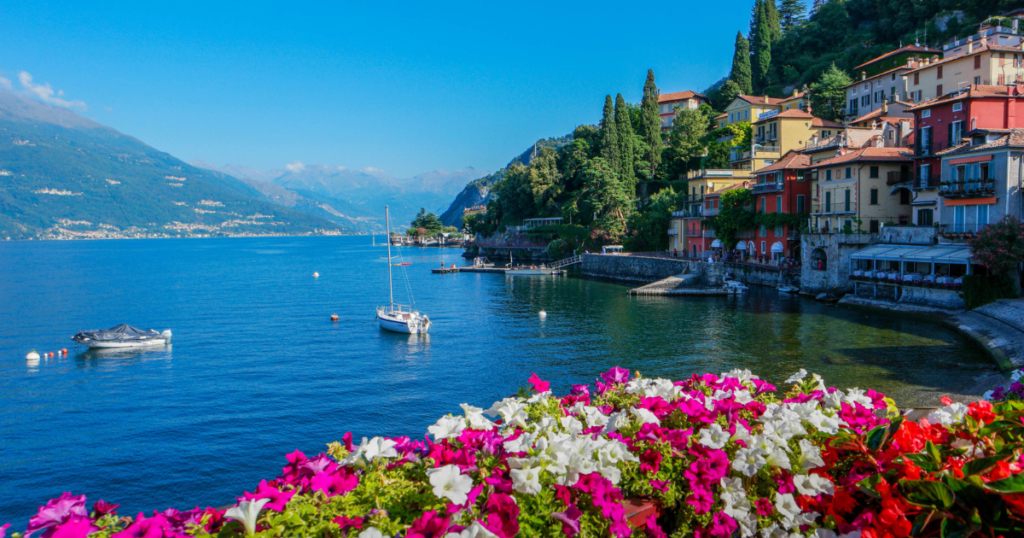Lago Como, Itália. Fonte: Canva.