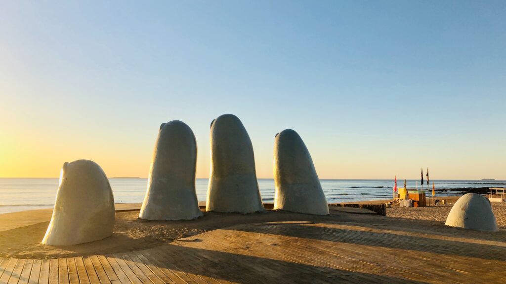 Monumento ao Afogado no Uruguai.