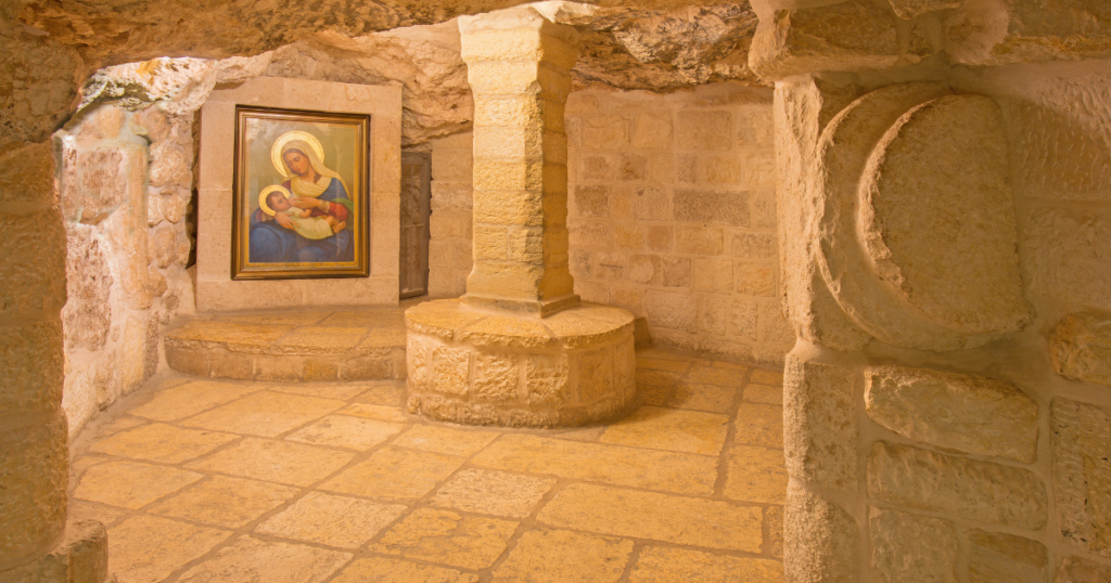Gruta dos Inocentes, Belém. Fonte Canva.