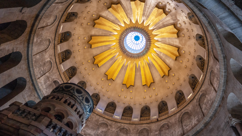 Basílica do Santo Sepulcro na Cidade Santa.