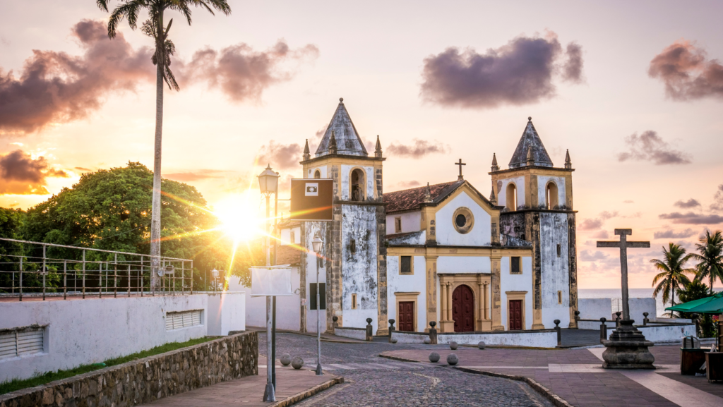 Centro Histórico de Olinda. Fonte: Canva.