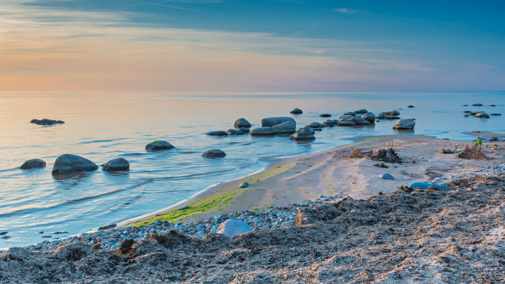 Jurmala, principal balneário letão. 